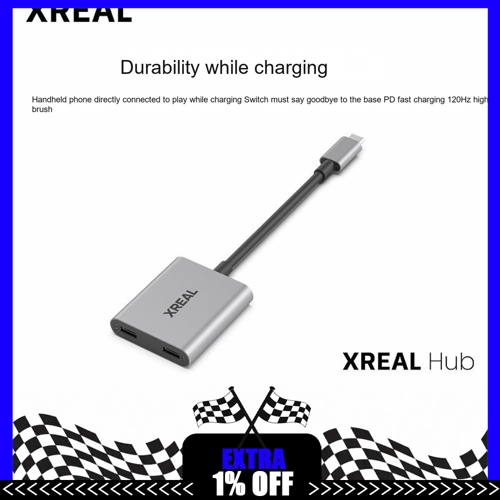 Usb Hub Gaming - Adaptor USB-C XREAL Hub untuk Kacamata