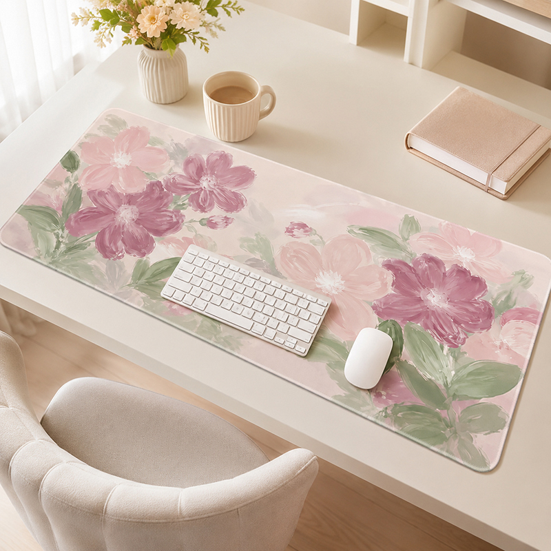 Pc Gaming Pink - Alas Mouse Cat Air Sakura Merah