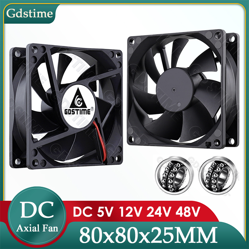 Pc Case Fan - Kipas Pendingin Gdstime DC 5V 12V