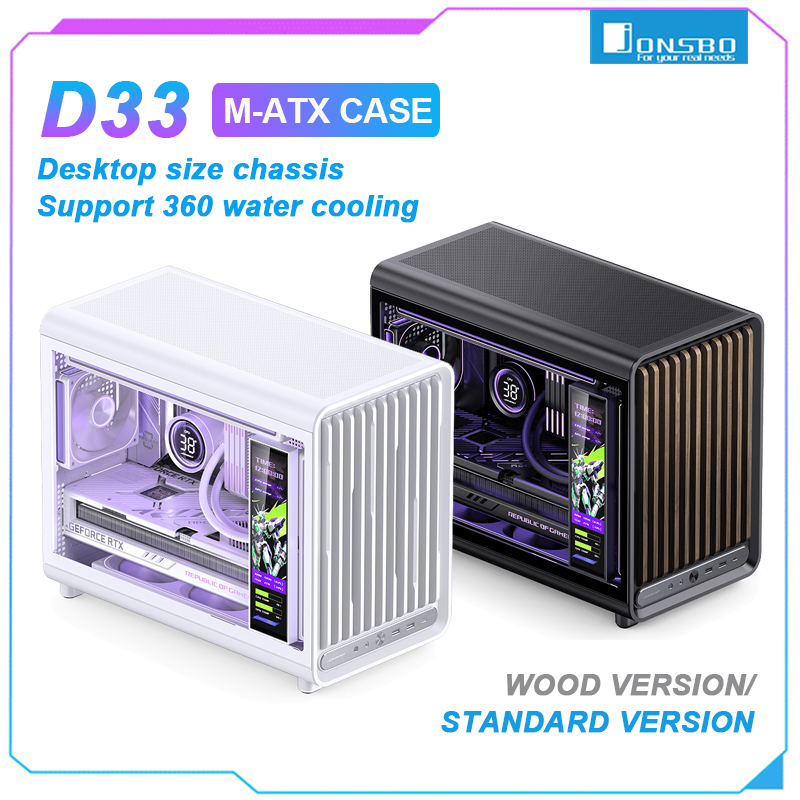 Pc Gaming Jonsbo - Casing Desktop JONSBO D33 ATX MATX