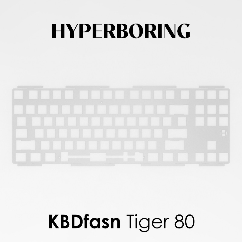 Pc Gaming Upgrades - HYPERBORING Tiger80 Papan Posisi Keyboard Kustomisasi