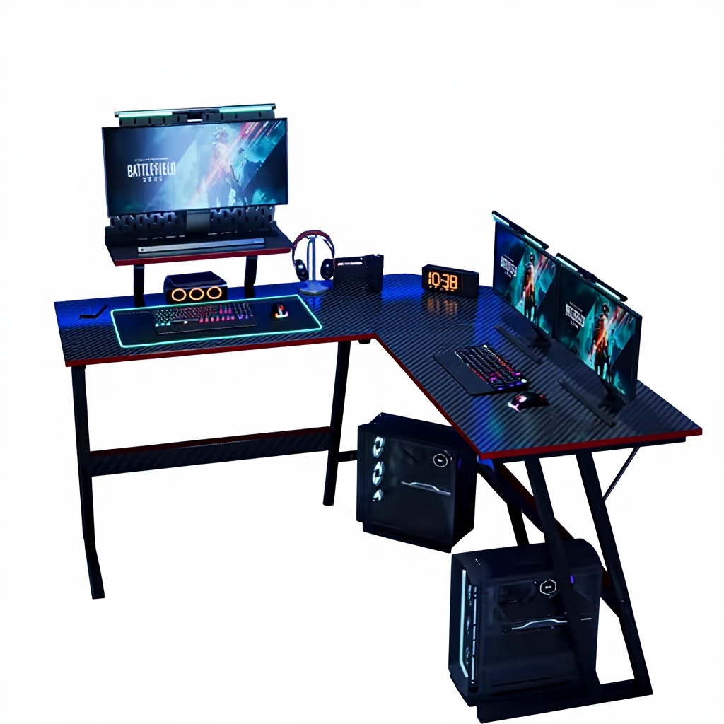 Pc Gaming Cafe - Perlengkapan Kantor Custom Murah Meja Komputer
