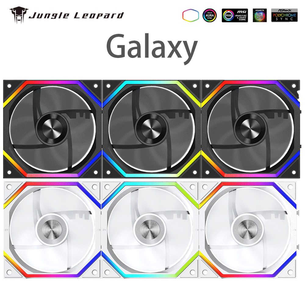 Pc Case Fan - Kipas Casing PC Jungle Leopard Galaxy