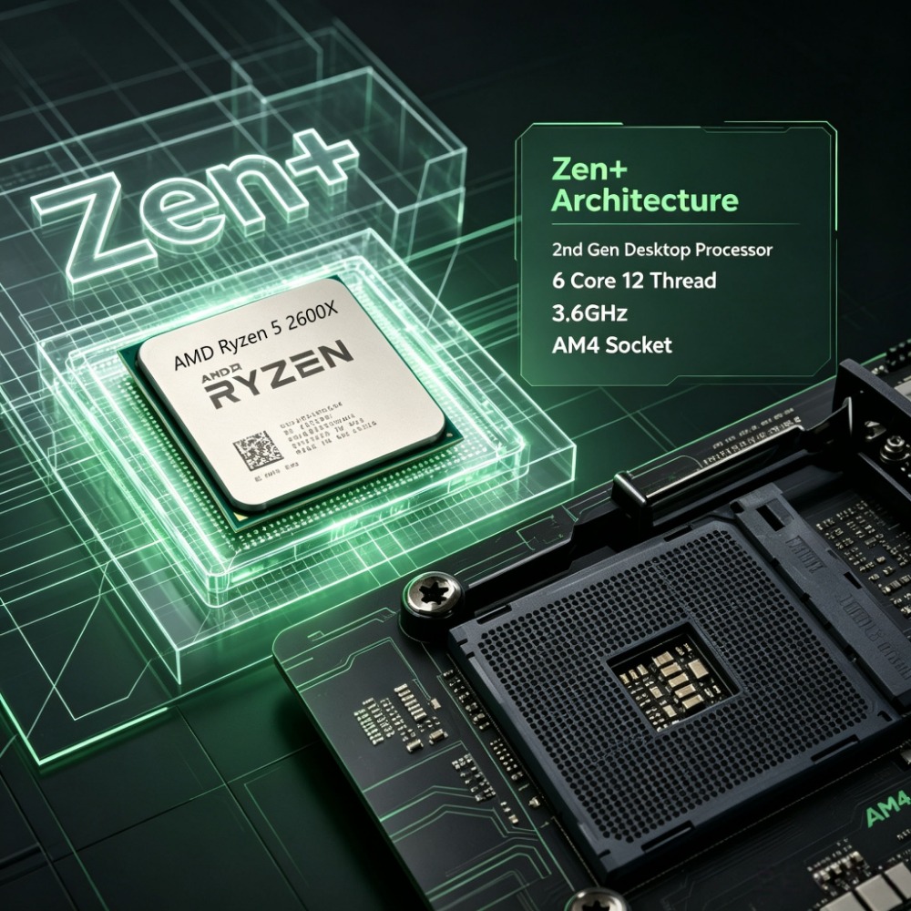 Pc Gaming Amd Ryzen 5 - Upgrade Platform AM4 CPU AMD Ryzen
