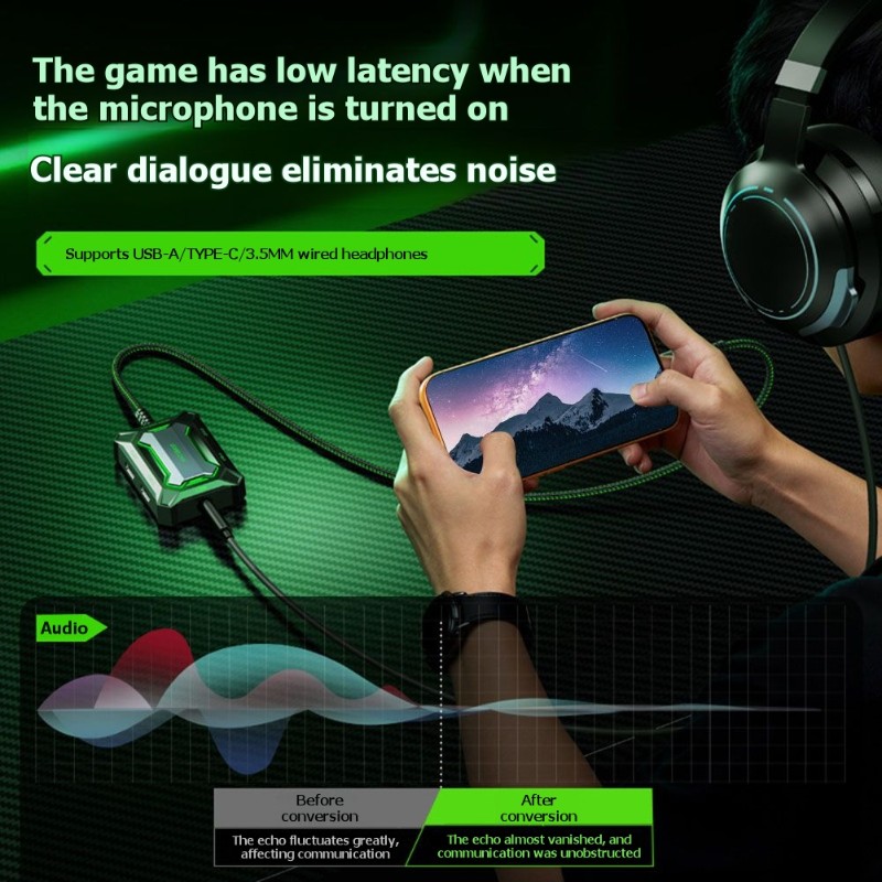 Usb Hub Gaming - OATSBASF Untuk Perangkat Tipe-C, Hub Adaptor