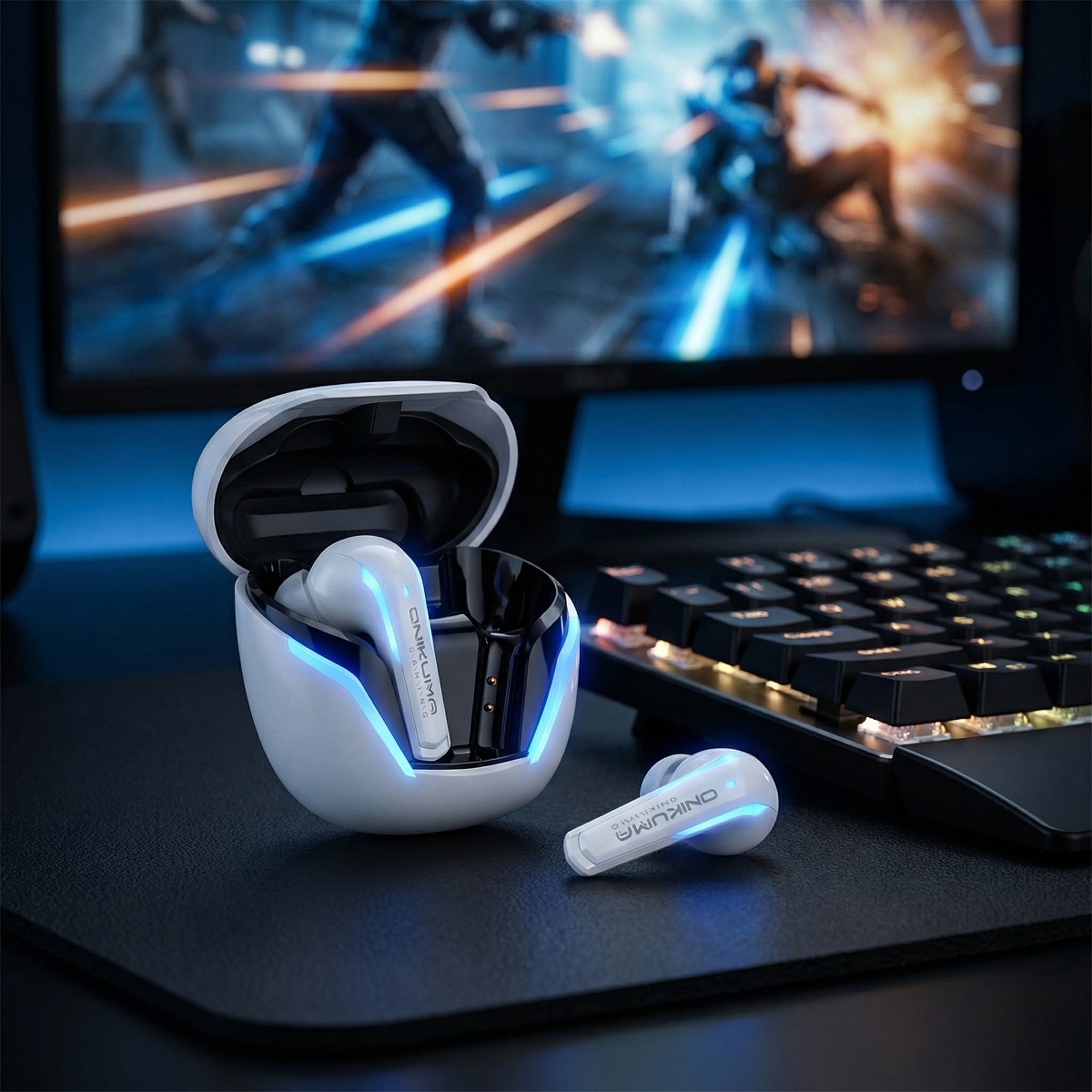 Pc Gaming Vs Ps5 - Earbud Gaming Nirkabel ONIKUMA T27 |