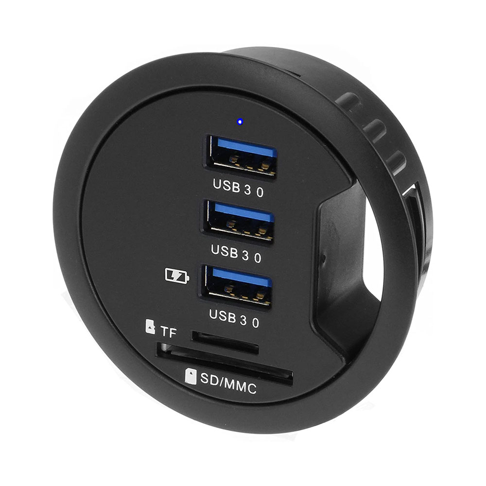 Adaptor HUB USB 3.0 meja duduk - Usb Hub Gaming ulasan dan harga