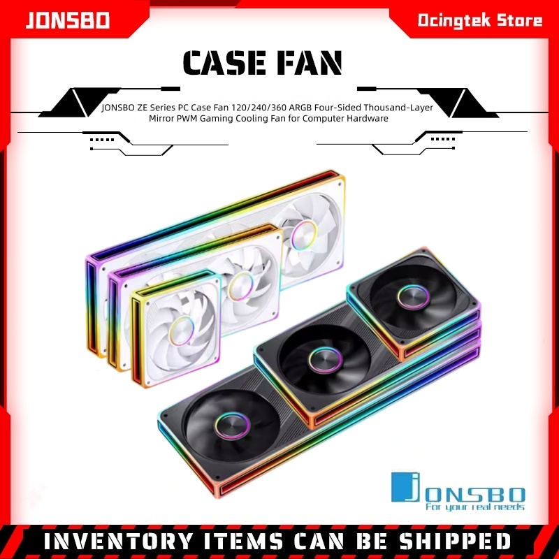 Kipas Casing PC JONSBO Seri ZE - Pc Gaming Jonsbo ulasan dan harga