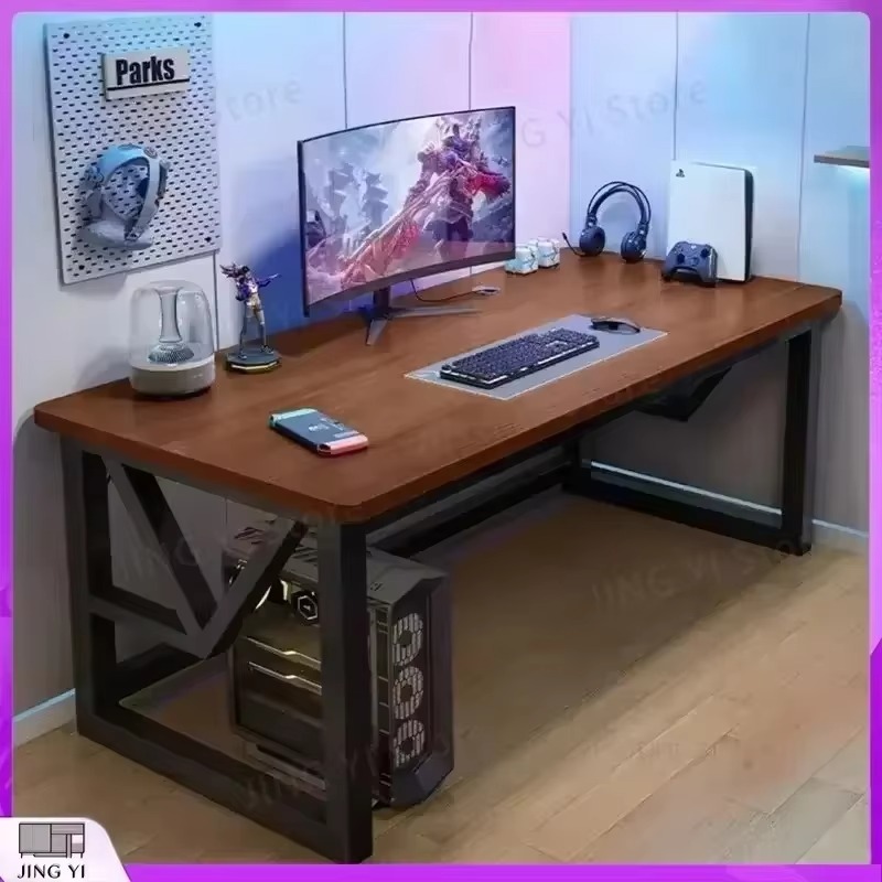 Meja Komputer Desktop Ganda No - Pc Gaming Cafe ulasan dan harga