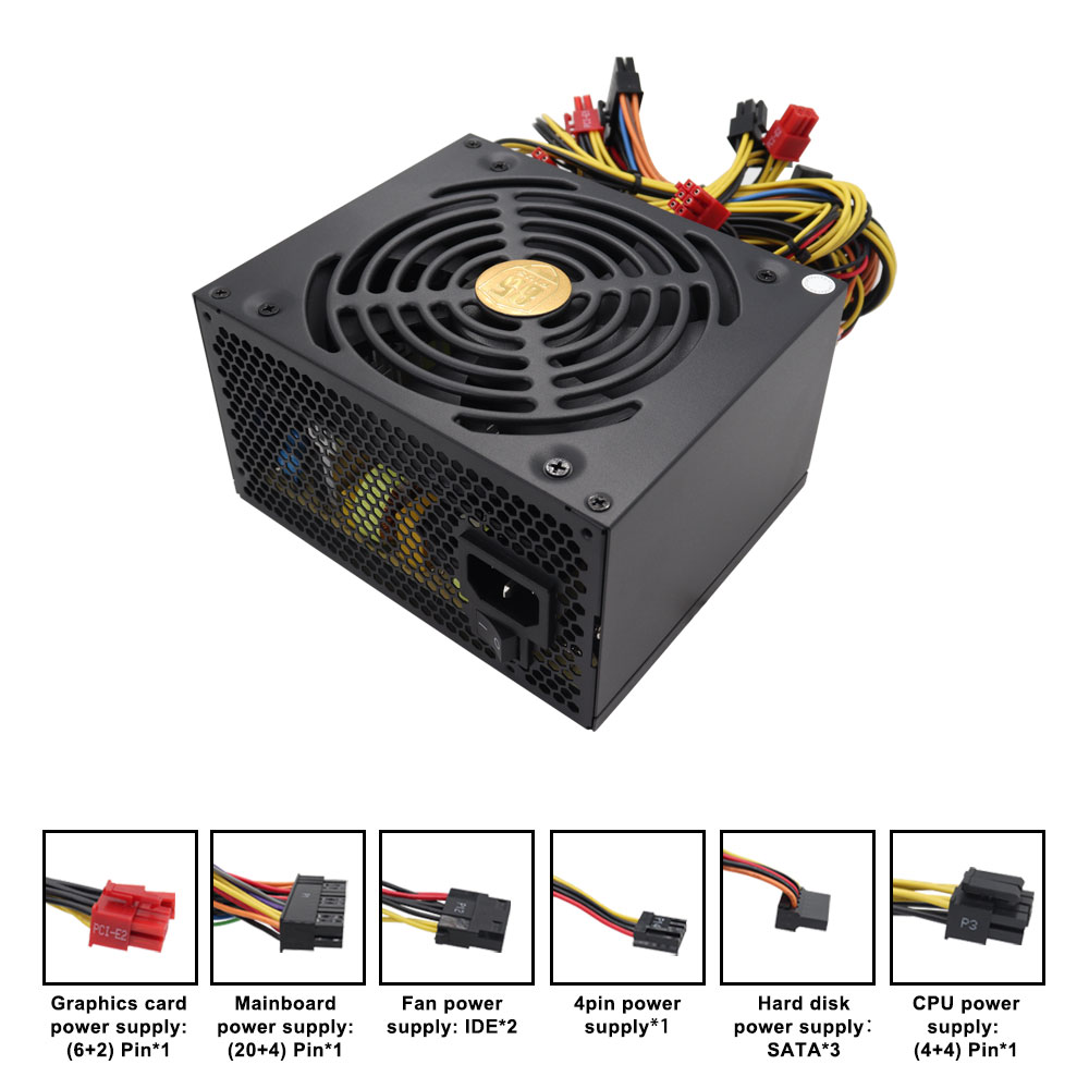 Power Supply Gaming Desktop AT - Pc Gaming Ff ulasan dan harga