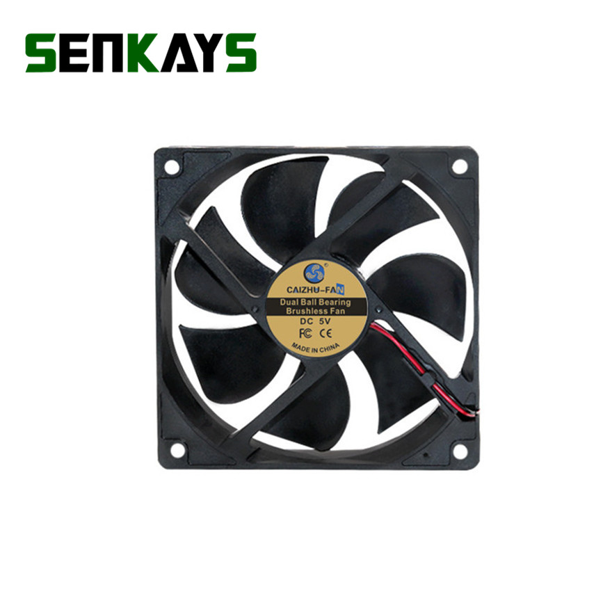 Bantalan bola ganda 120MM 12CM - Pc Case Fan ulasan dan harga