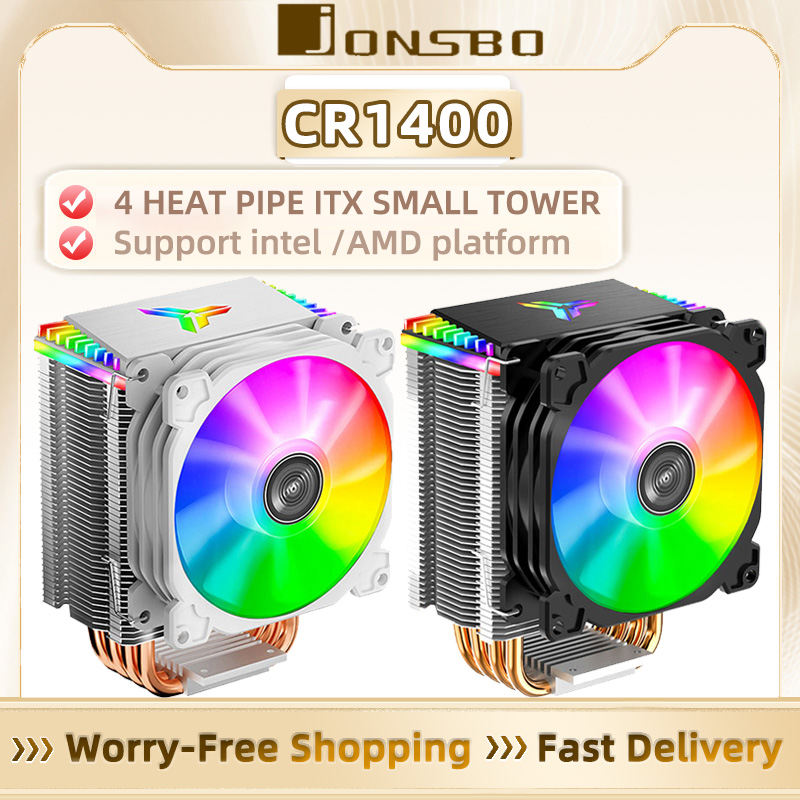 JONSBO CR-1400 4 Pipa Panas AR - Pc Gaming Jonsbo ulasan dan harga