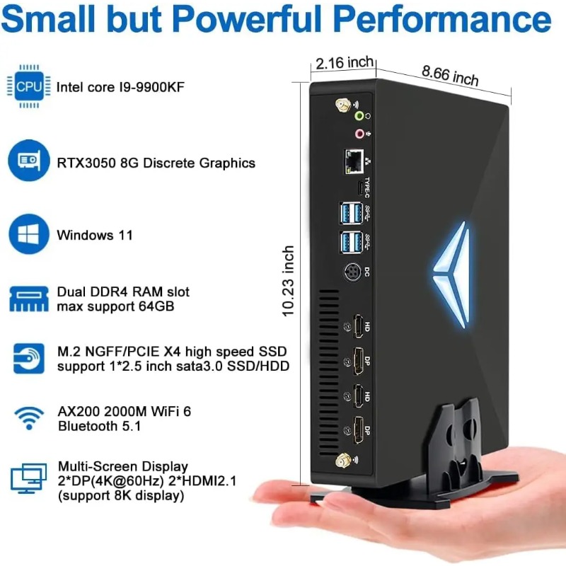 【Baru Datang】PC Mini Desktop I - Pc Gaming New ulasan dan harga