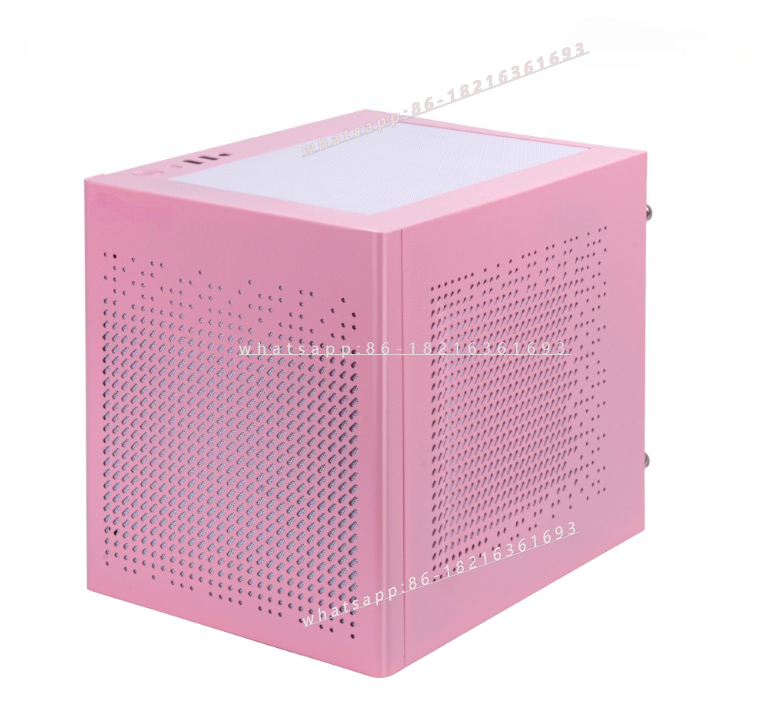 Casing Komputer Desktop Mini A - Pc Gaming Pink ulasan dan harga