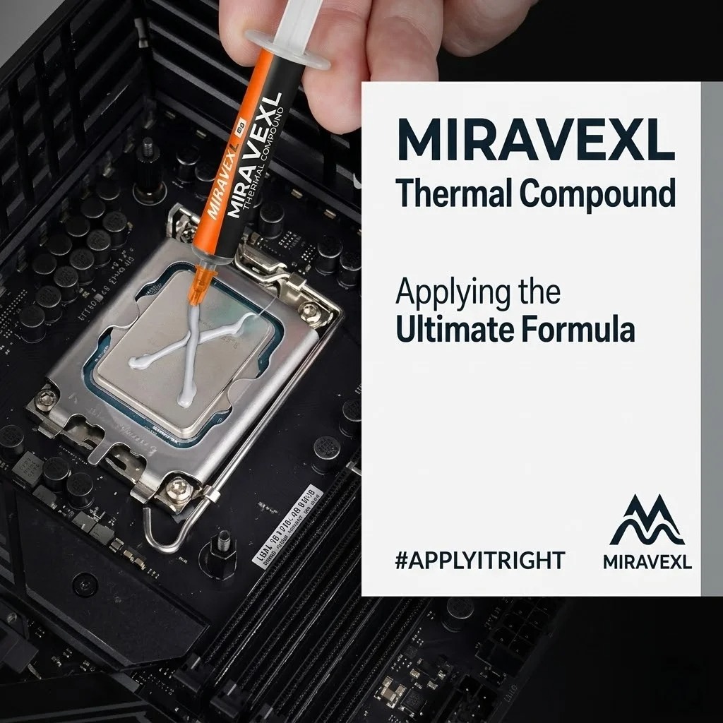 MIRAVEXL 8g Pasta Termal Tahan - Pc Gaming Upgrades ulasan dan harga