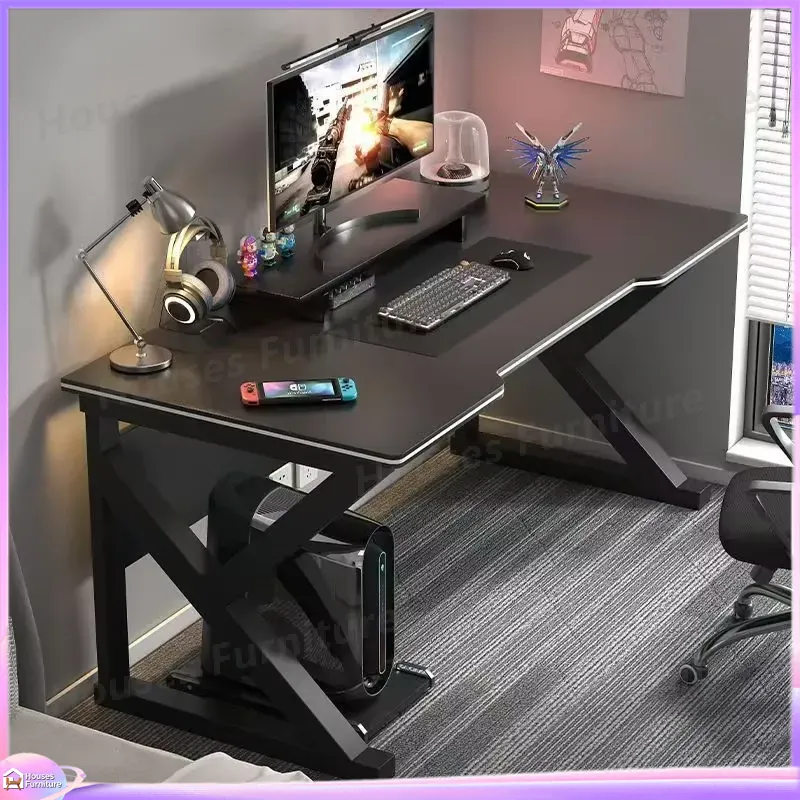 Meja Gaming Cafe Metal Hitam M - Pc Gaming Cafe ulasan dan harga