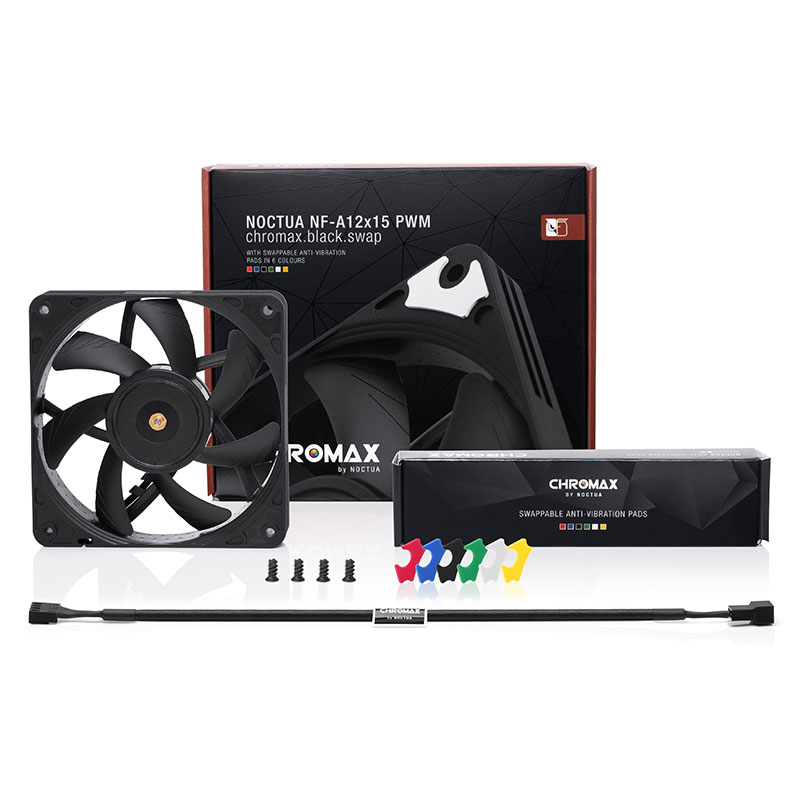 Noctu NF-A12x15 PWM Chromax. H - Pc Case Fan ulasan dan harga