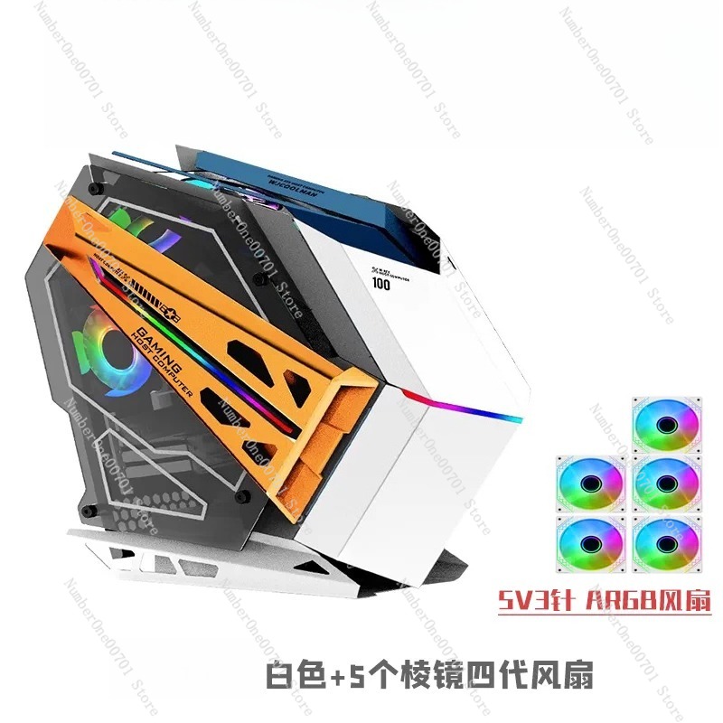 Casing PC Pendingin Air ARGB 2 - Pc Gaming Cafe ulasan dan harga