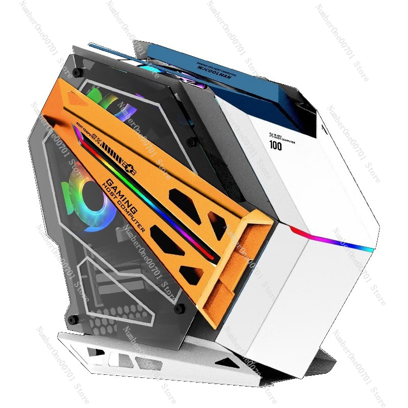 Casing PC Pendingin Air ARGB 2 - Pc Gaming Cafe ulasan dan harga