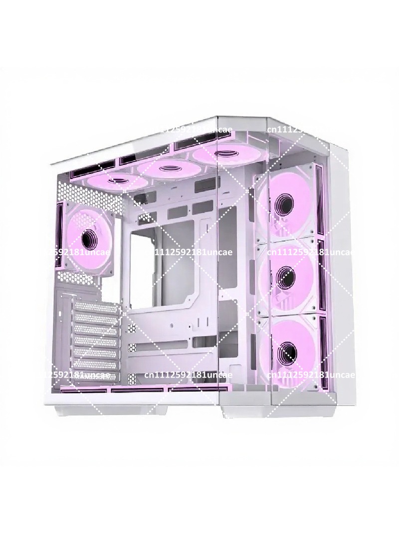 Casing ATX Lengkung dengan Pem - Pc Gaming Cafe ulasan dan harga
