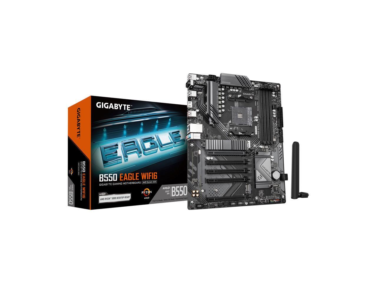 Motherboard GIGABYTE B550 EAGL - Pc Gaming Amd Ryzen 5 ulasan dan harga
