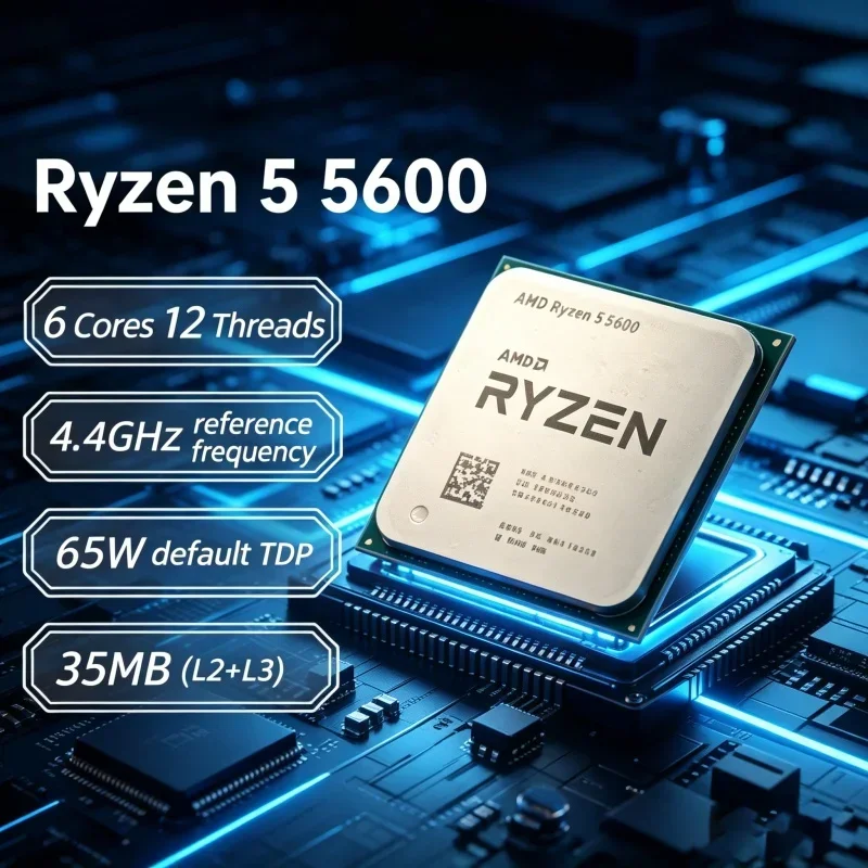 AMD Ryzen 5 5600 R5 5600 untuk - Pc Gaming Amd Ryzen 5 ulasan dan harga
