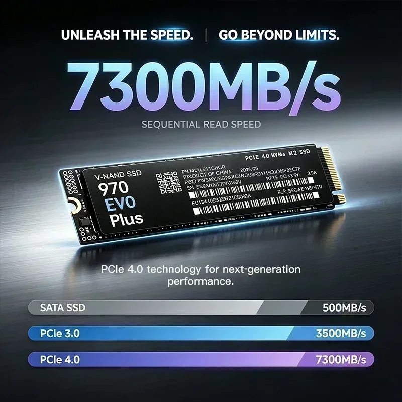 970 EVO Plus M.2 NVMe SSD 4TB  - Pc Gaming Vs Ps5 ulasan dan harga