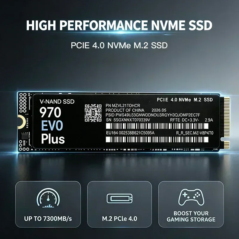 970 EVO Plus M.2 NVMe SSD 4TB  - Pc Gaming Vs Ps5 ulasan dan harga