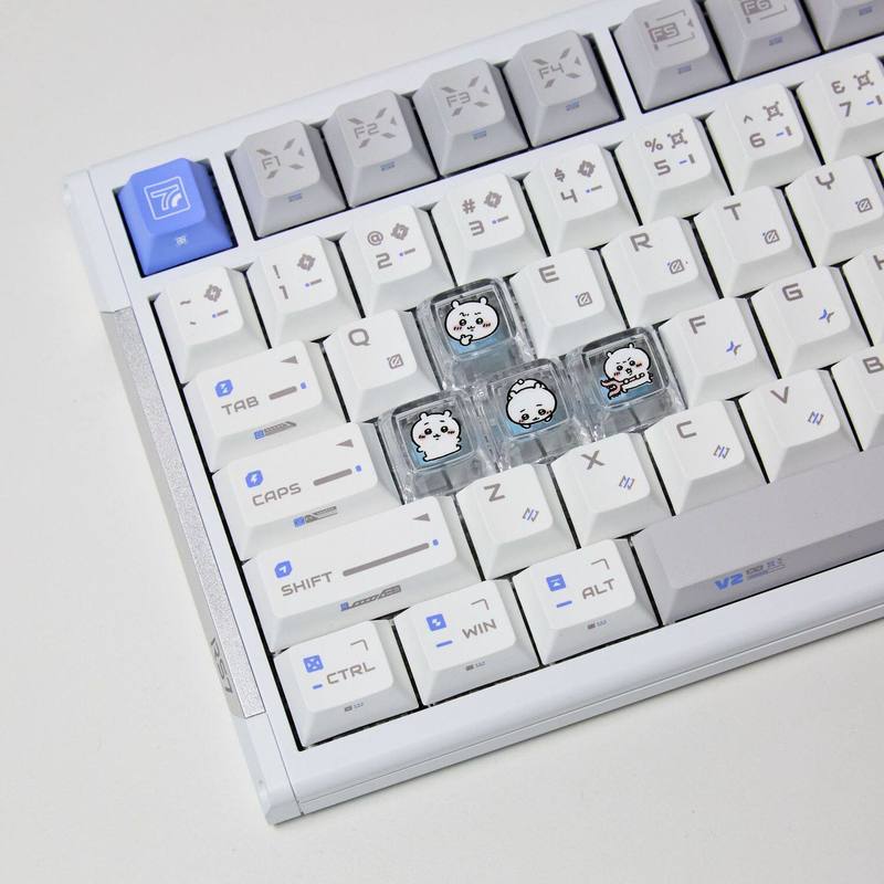 Chiikawa 4 Buah Keycap Transpa - Pc Gaming Essentials ulasan dan harga