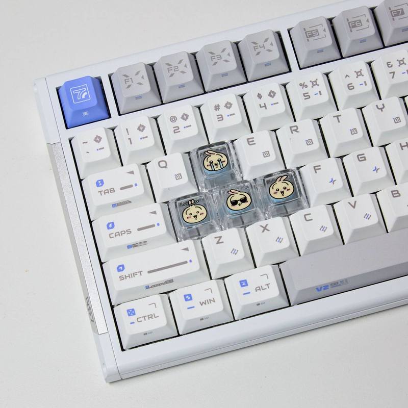 Chiikawa 4 Buah Keycap Transpa - Pc Gaming Essentials ulasan dan harga