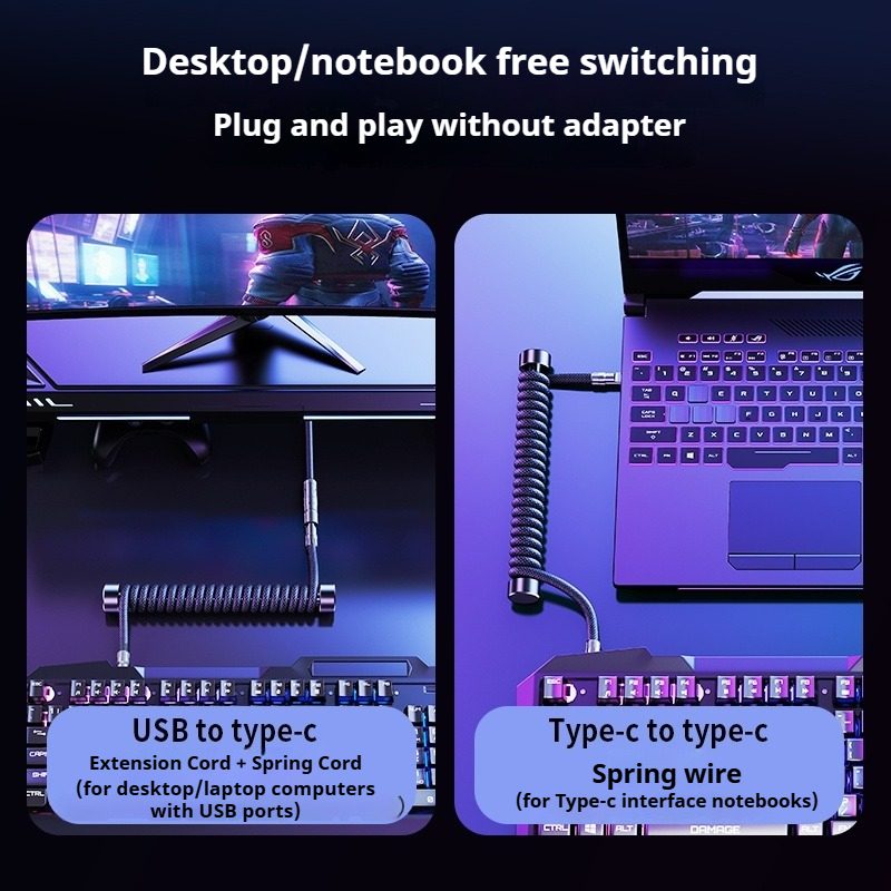 Kabel Keyboard Melingkar Eary  - Pc Gaming Upgrades ulasan dan harga