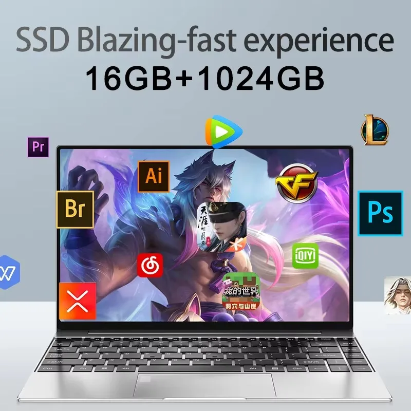 Laptop Ultra Tipis 14.1 Inci B - Pc Gaming Hp ulasan dan harga