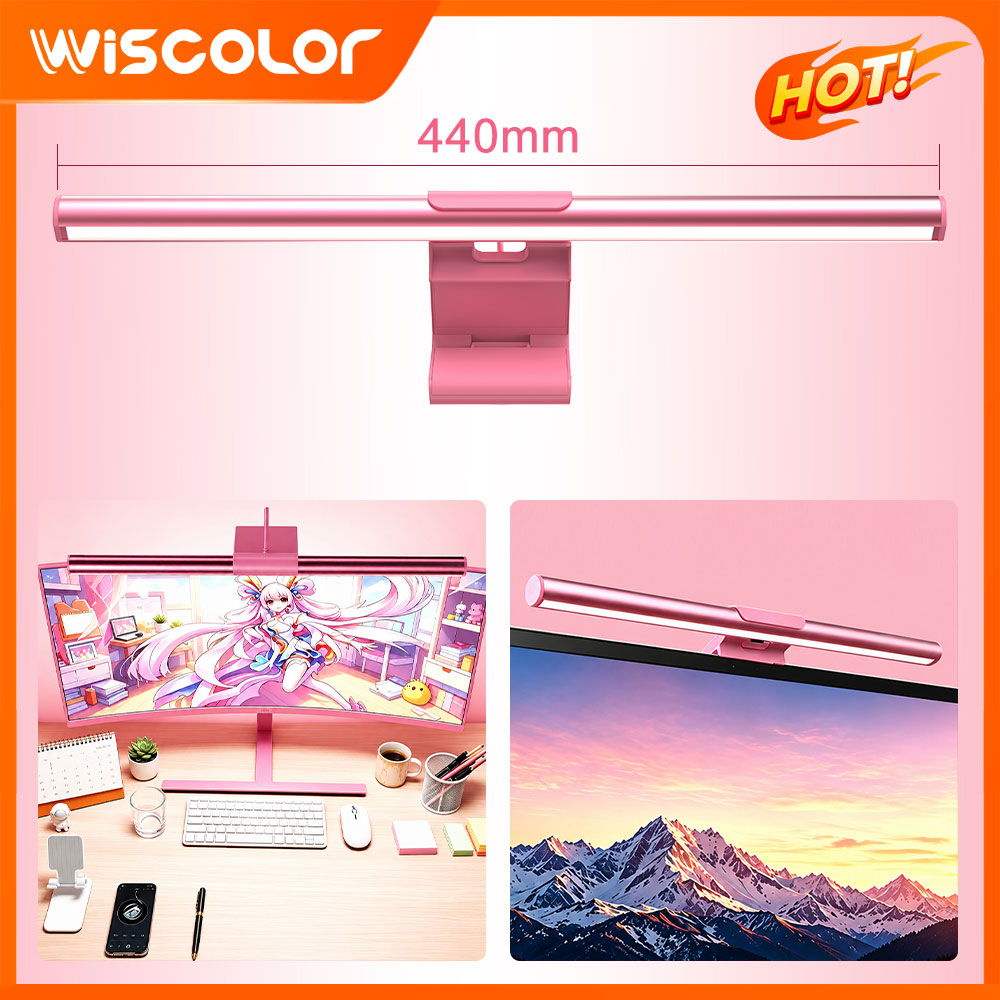 Lampu Monitor LED Smart Wifi R - Pc Gaming Pink ulasan dan harga