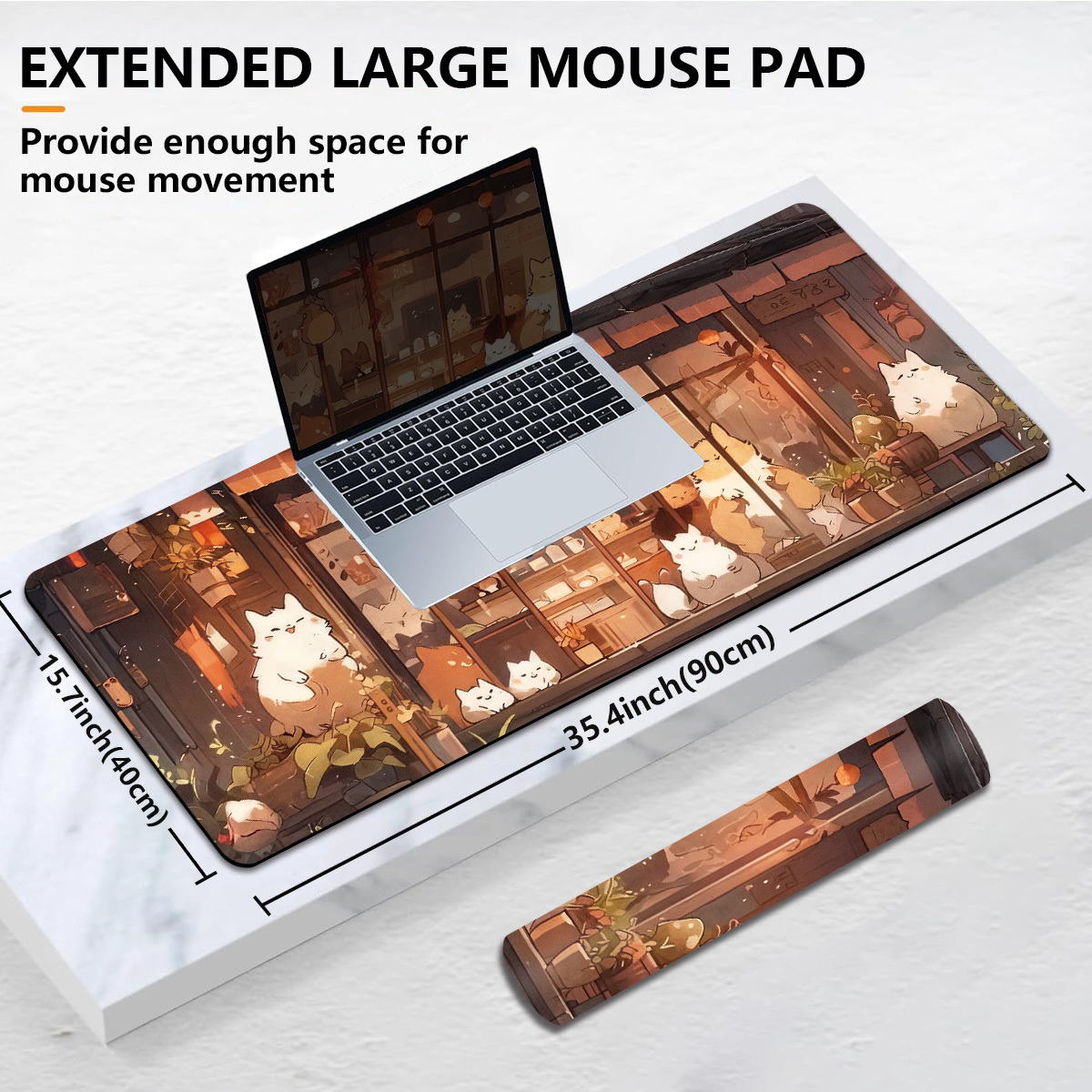 Alas Mouse Gaming Motif Kucing - Pc Gaming Cafe ulasan dan harga
