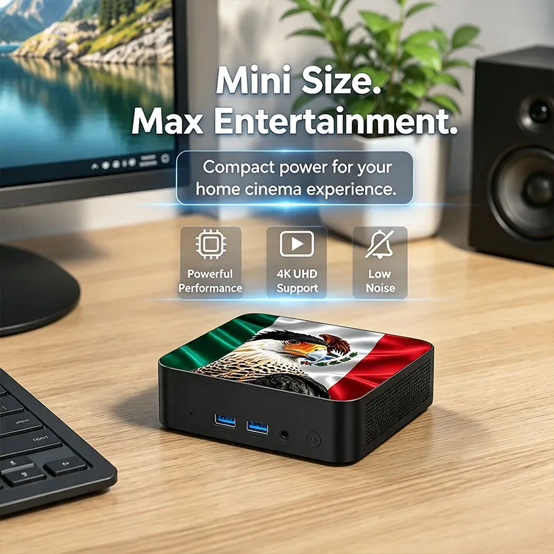 Mini PC Bertema Bendera Meksik - Pc Gaming Usa ulasan dan harga