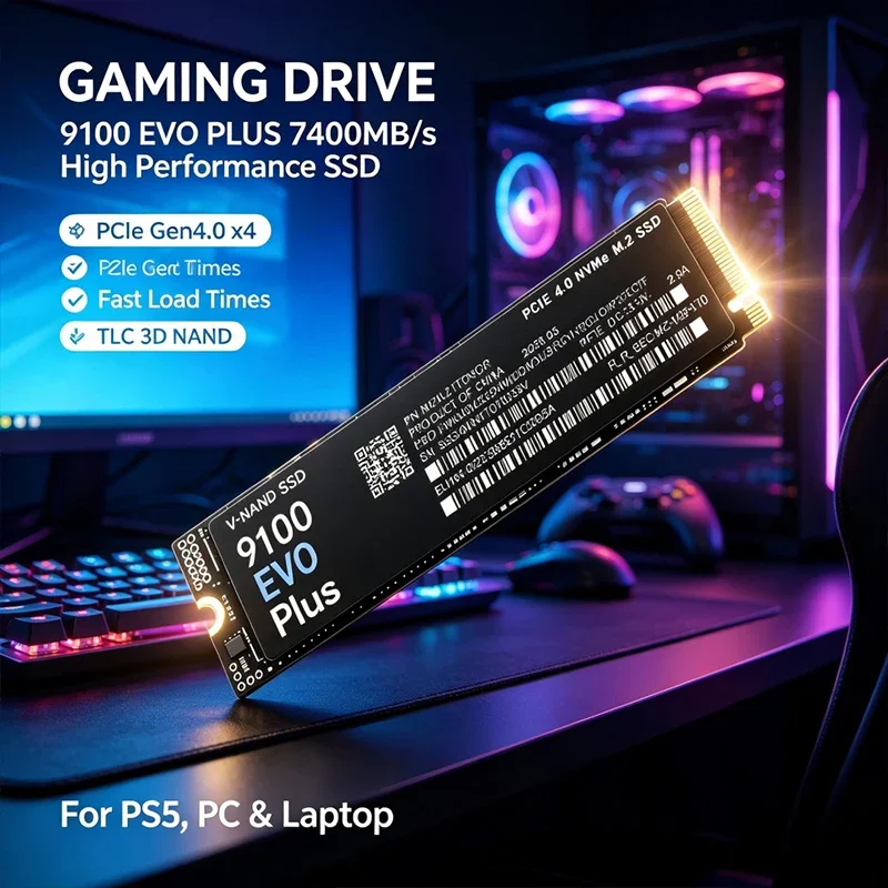 SSD M.2 NVMe Internal 7400MB/s - Pc Gaming Vs Ps5 ulasan dan harga