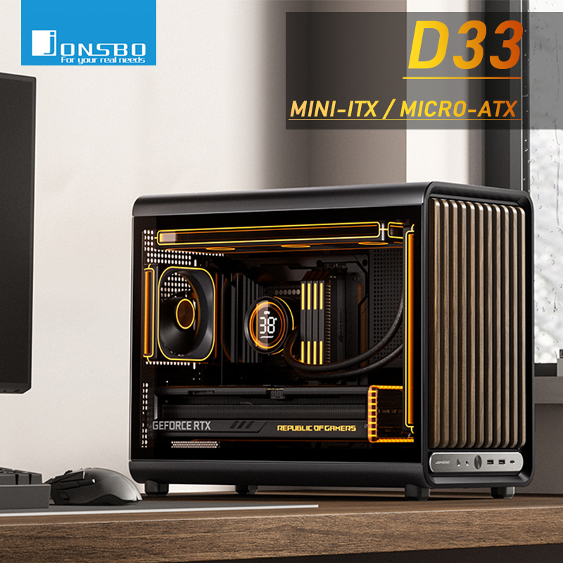 Casing Desktop Mini-ITX Jonsbo - Pc Gaming Jonsbo ulasan dan harga