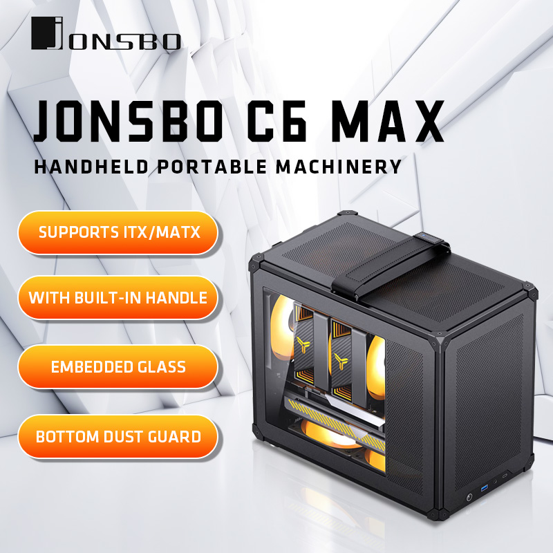 Casing JONSBO C6 MAX Mesh Hand - Pc Gaming Jonsbo ulasan dan harga