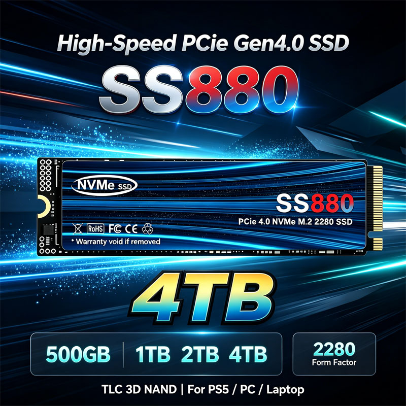 SSD M.2 NVMe internal SS880 PC - Pc Gaming Vs Ps5 ulasan dan harga