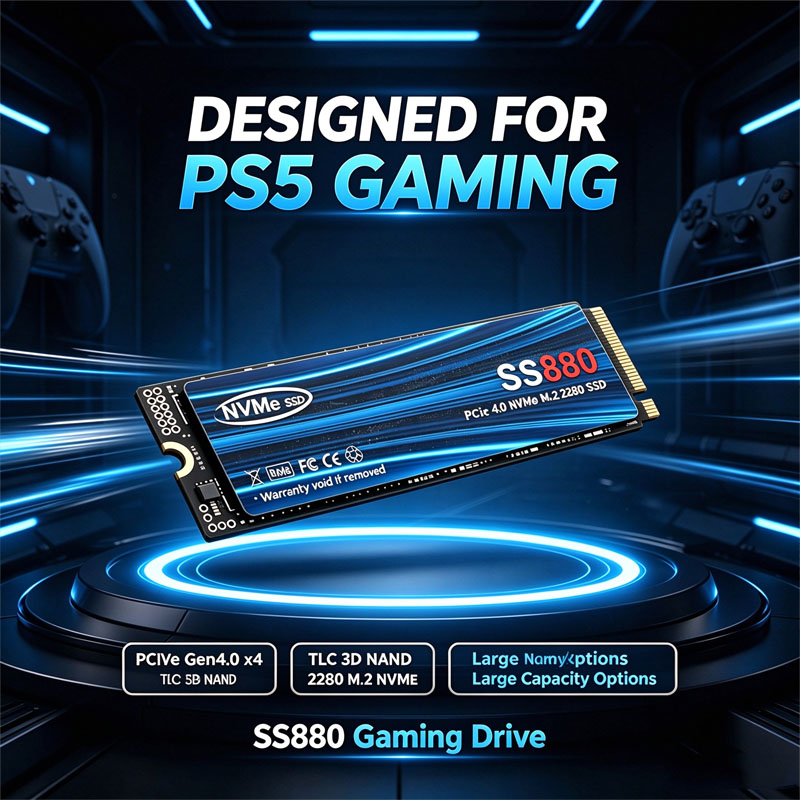 SSD M.2 NVMe internal SS880 PC - Pc Gaming Vs Ps5 ulasan dan harga