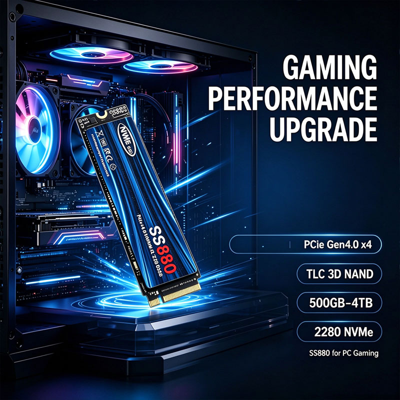SSD M.2 NVMe internal SS880 PC - Pc Gaming Vs Ps5 ulasan dan harga