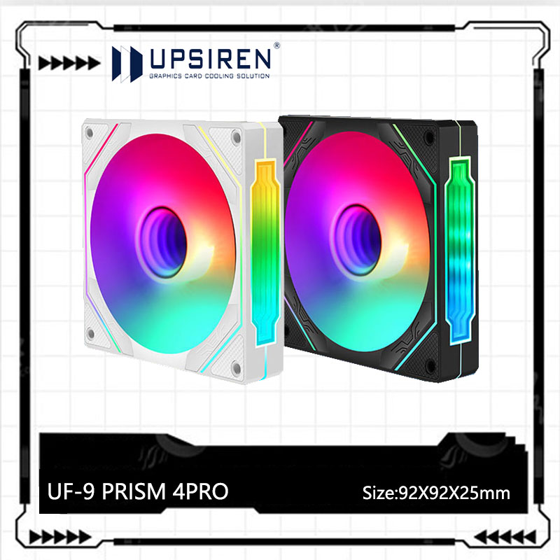 Upsirene UF-9 prisma 4 PRO kip - Pc Case Fan ulasan dan harga