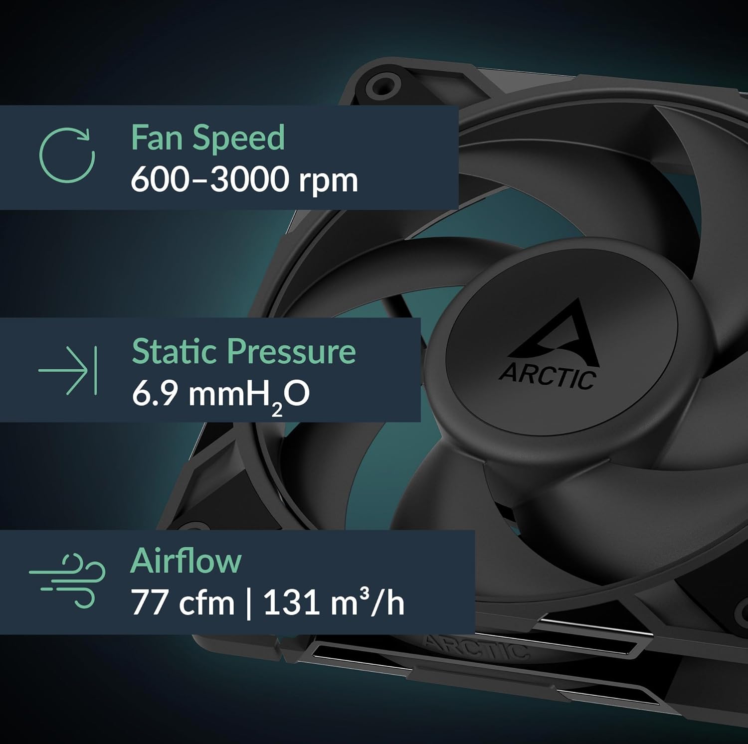 ARCTIC P12 Pro Kipas Pendingin - Pc Case Fan ulasan dan harga