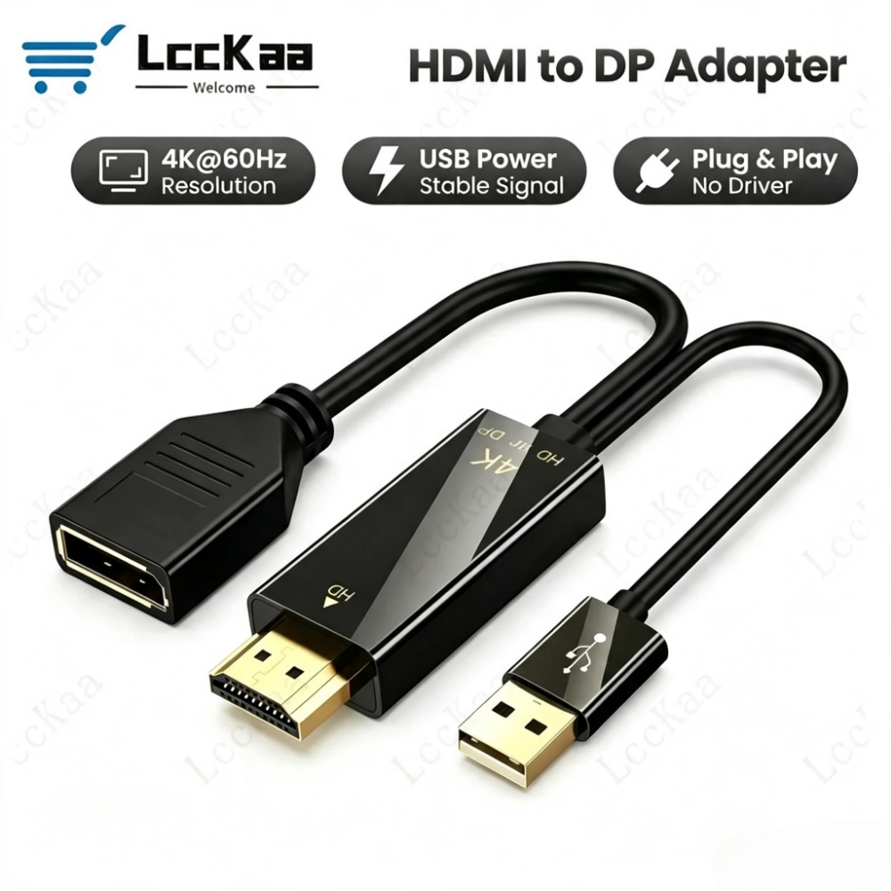 Kabel HDMI ke DisplayPort 4K@6 - Pc Gaming Vs Ps5 ulasan dan harga