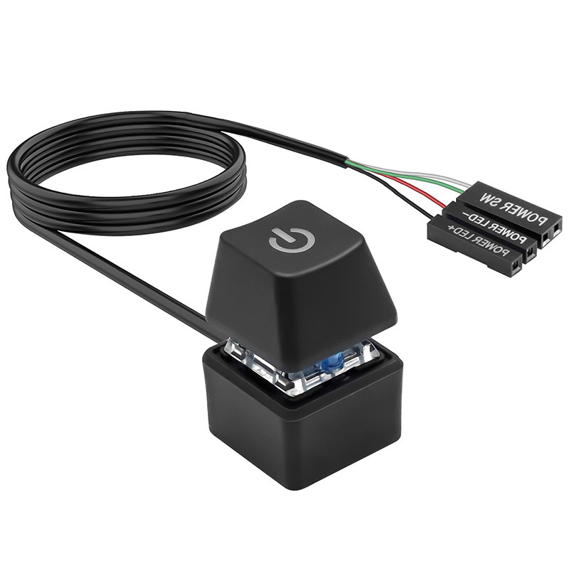 Kabel Ekstensi Sakelar Daya PC - Pc Gaming Cafe ulasan dan harga