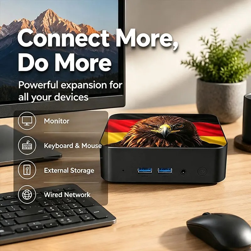 2026 Mini PC Komputer Portabel - Pc Gaming Usa ulasan dan harga