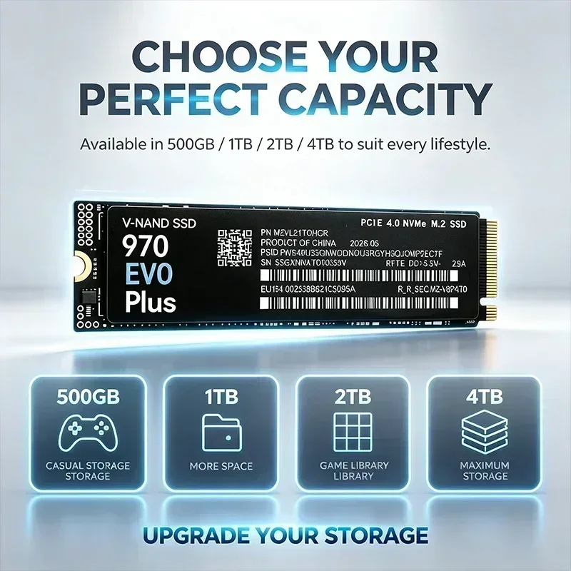 970 EVO Plus 7300MB/s 1TB 2TB  - Pc Gaming Vs Ps5 ulasan dan harga