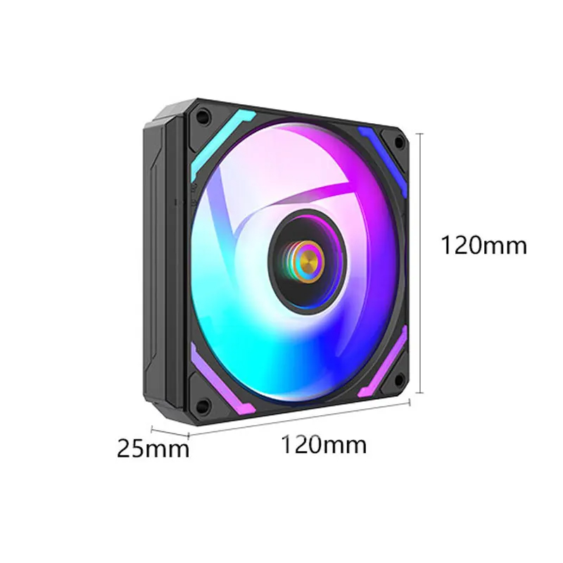 Upsirene WF-120 ARGB PWM 3 bua - Pc Case Fan ulasan dan harga