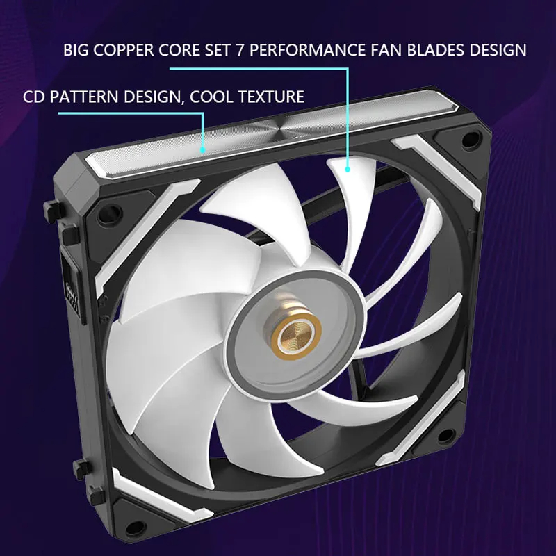 Upsirene WF-120 ARGB PWM 3 bua - Pc Case Fan ulasan dan harga